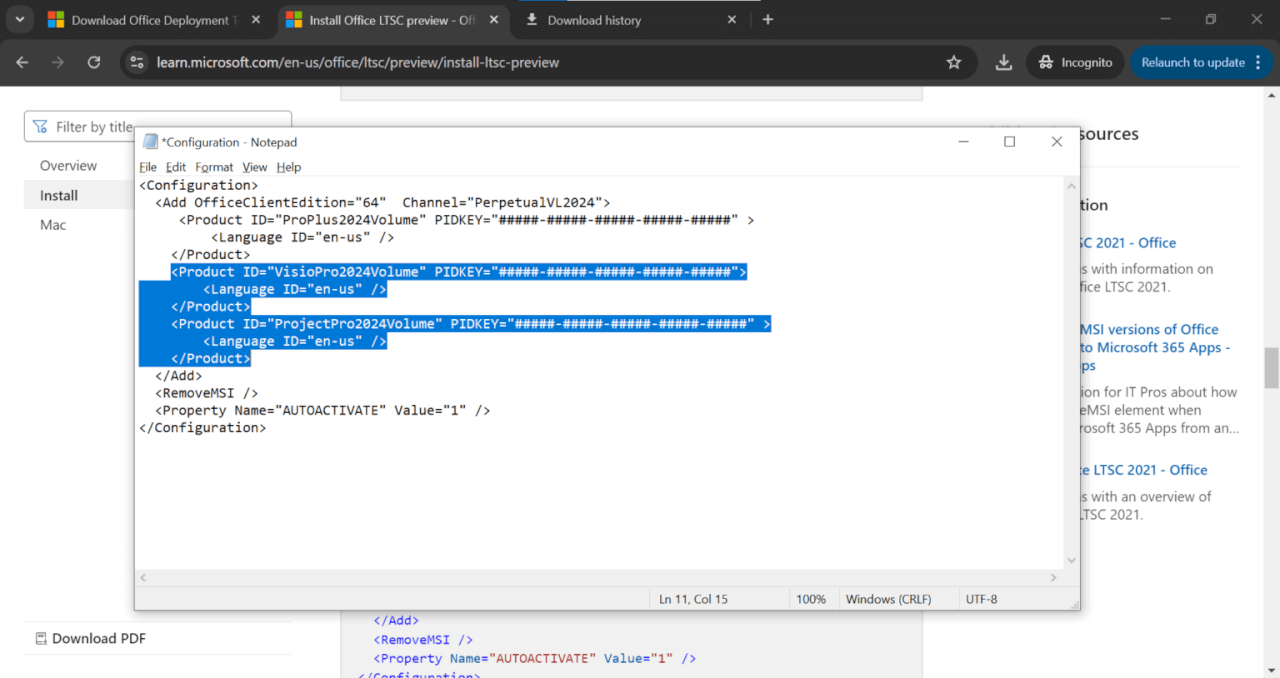 delete any of the code