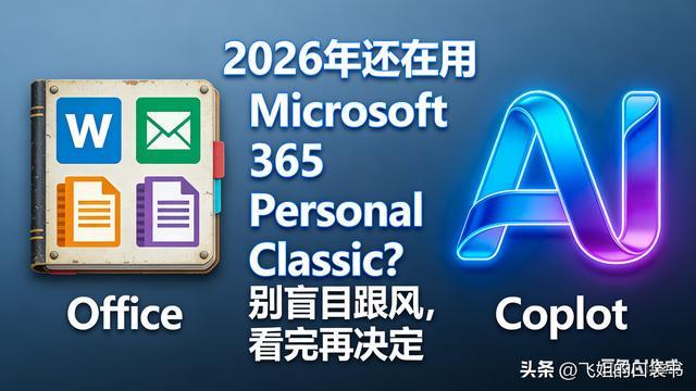 2026 年选办公软件纠结？Microsoft 365 Personal Classic 值不值用说透