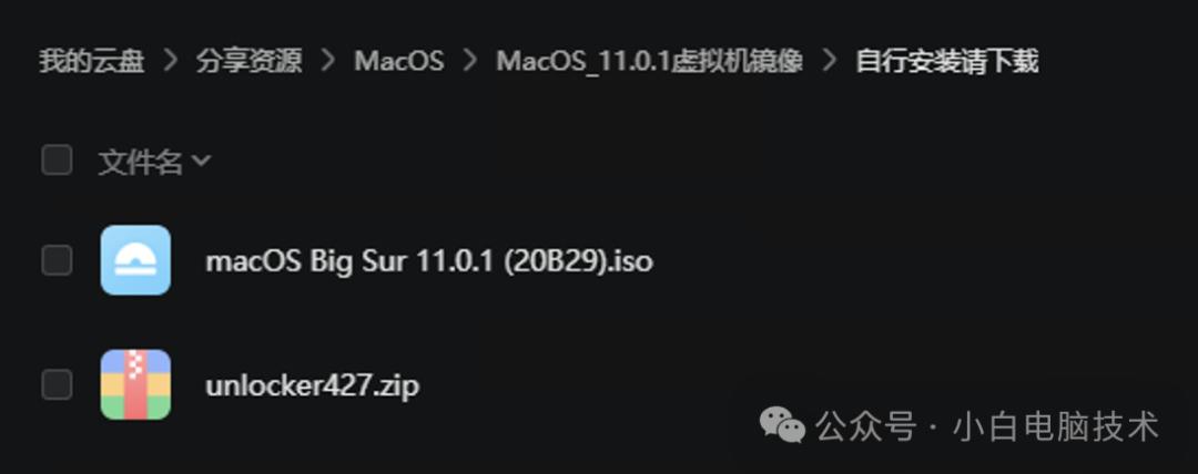 mac os x 10.9 下载_VMware安装MacOS 11.0.1教程_解锁VMware创建MacOS权限步骤